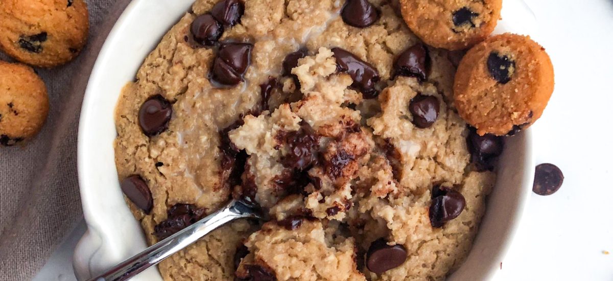 Chocolate Chip Cookie Baked Oats