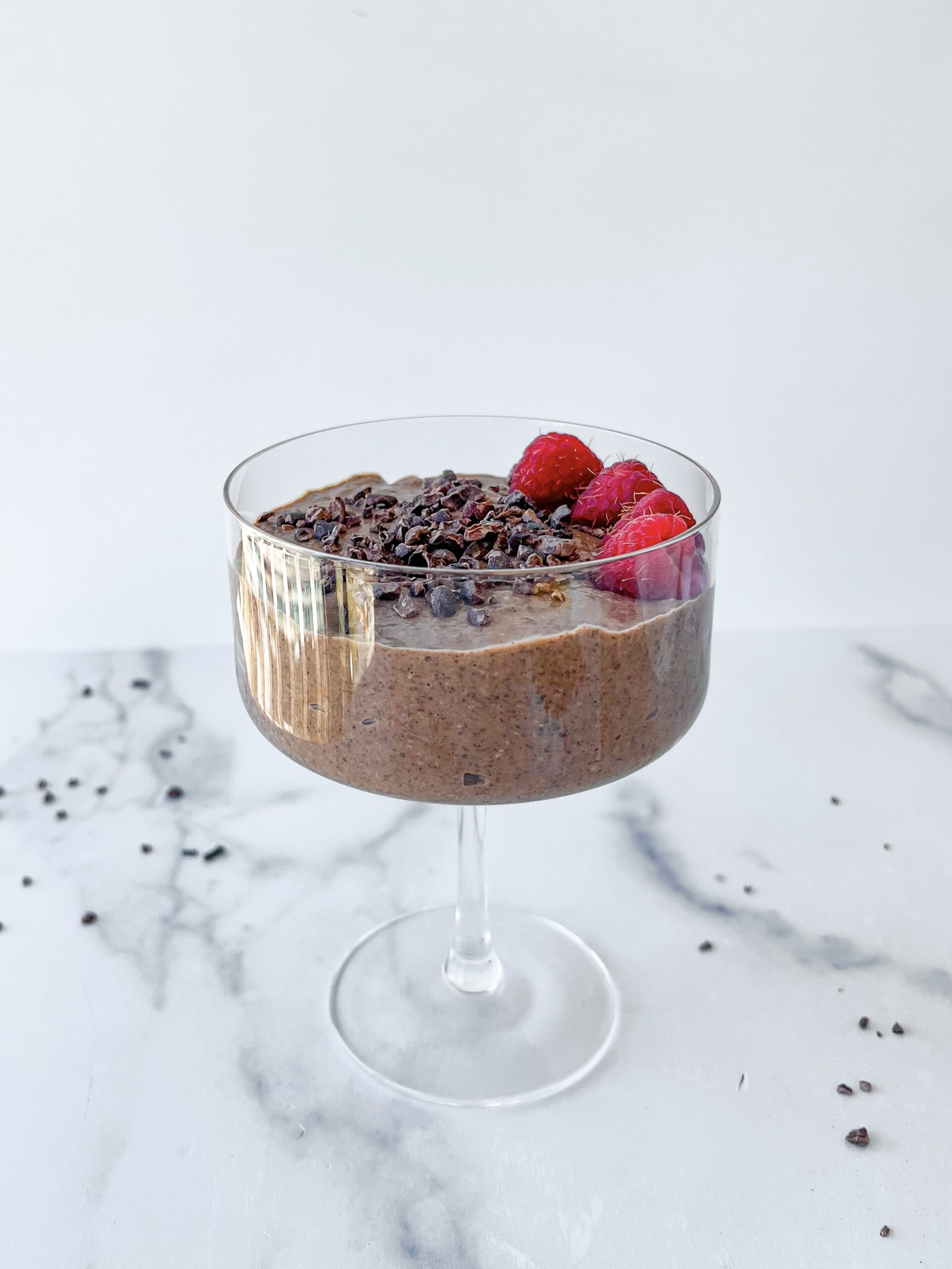 blended chia pudding