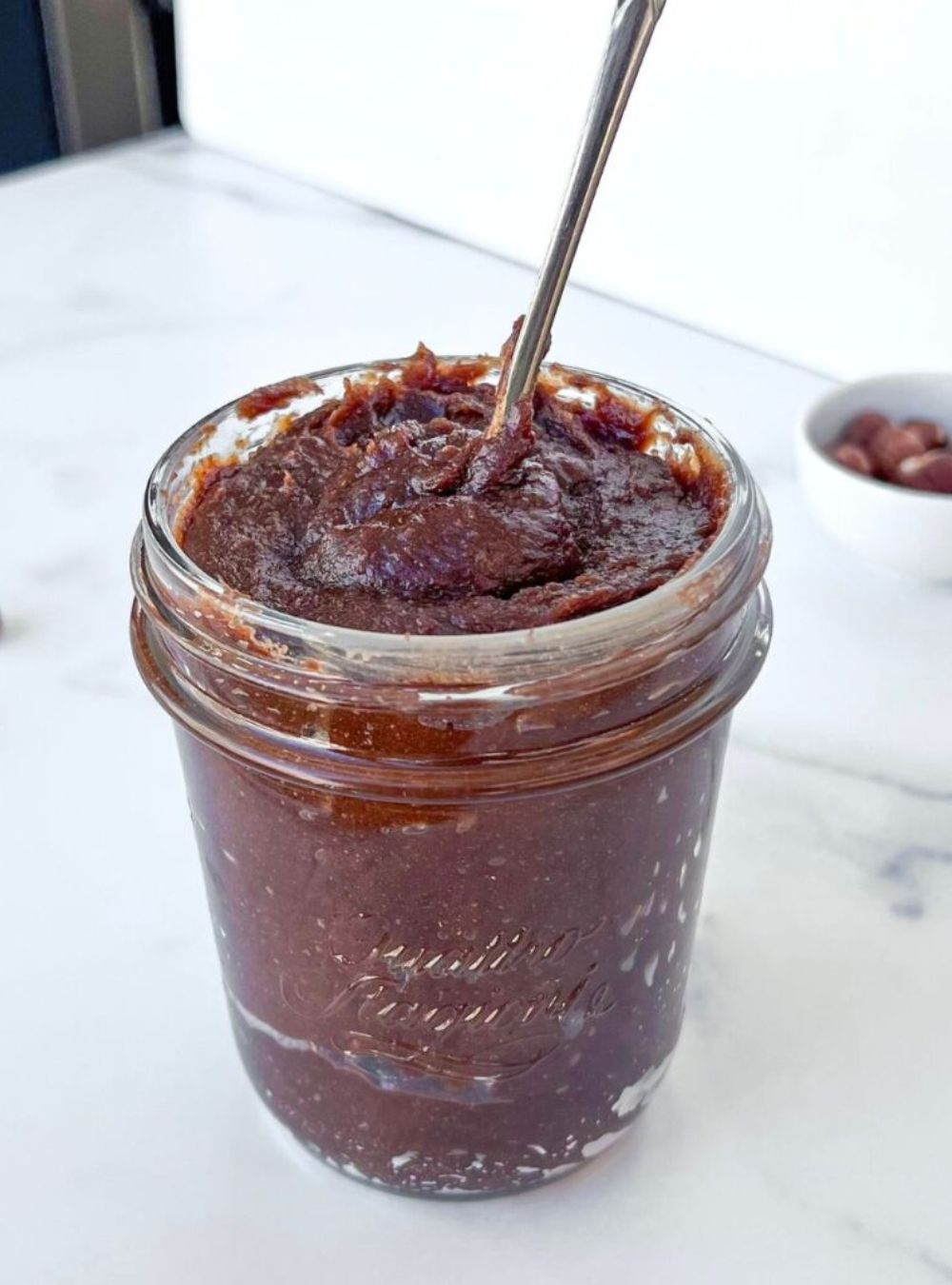 No-Bake Desserts-Homemade Nutella With Dates (Vegan, No Added Sugar)