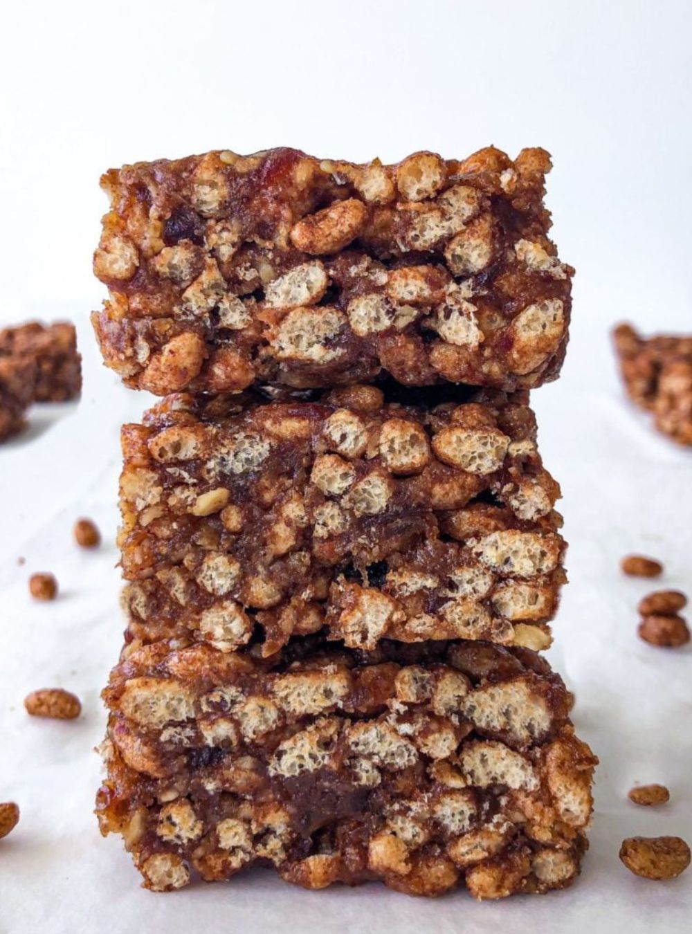 No Bake Desserts-Healthy-Chocolate Rice Krispie Treats