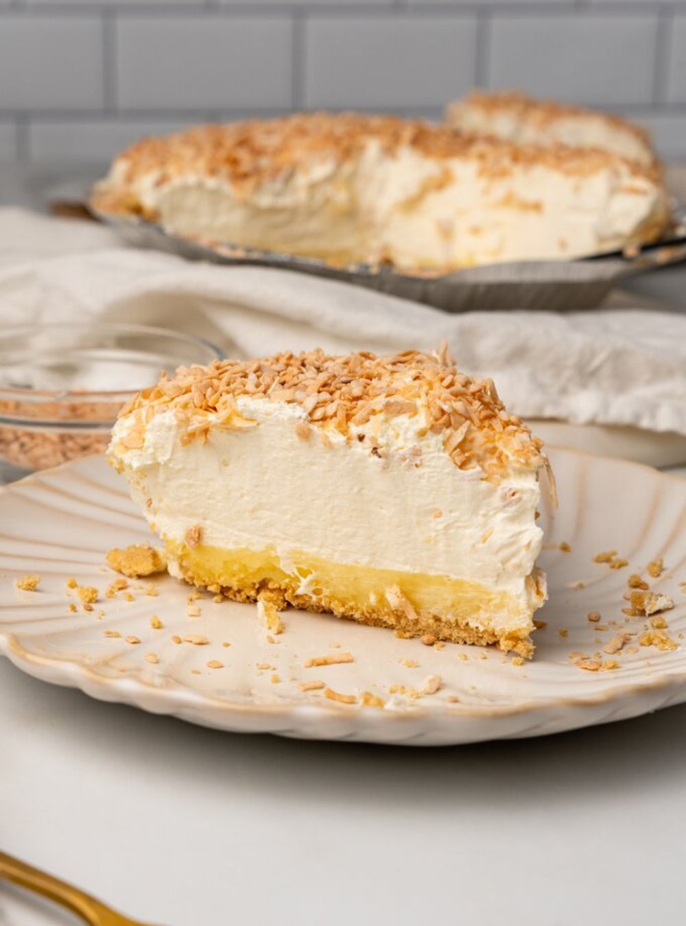 No-Bake Desserts-No Bake Coconut Cream Pie