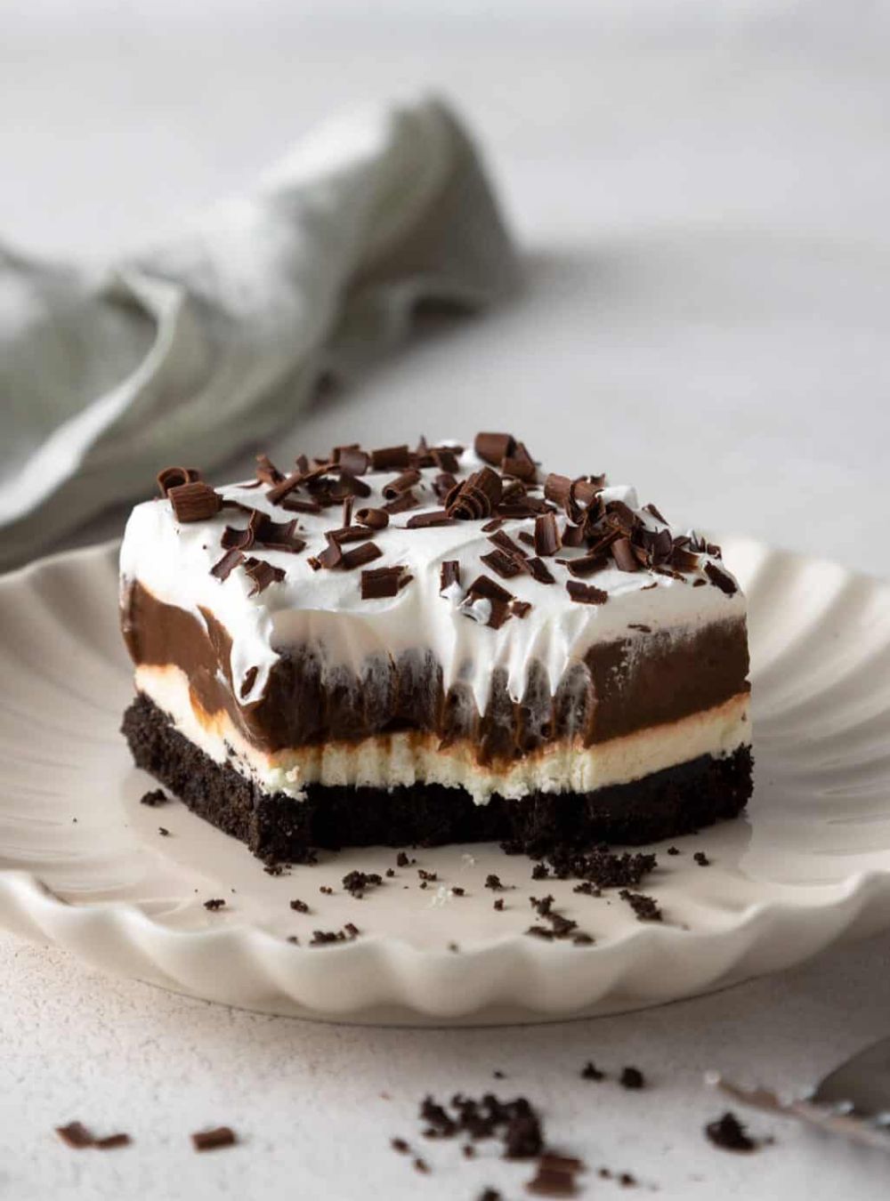 No-Bake Desserts-Chocolate Lasagna